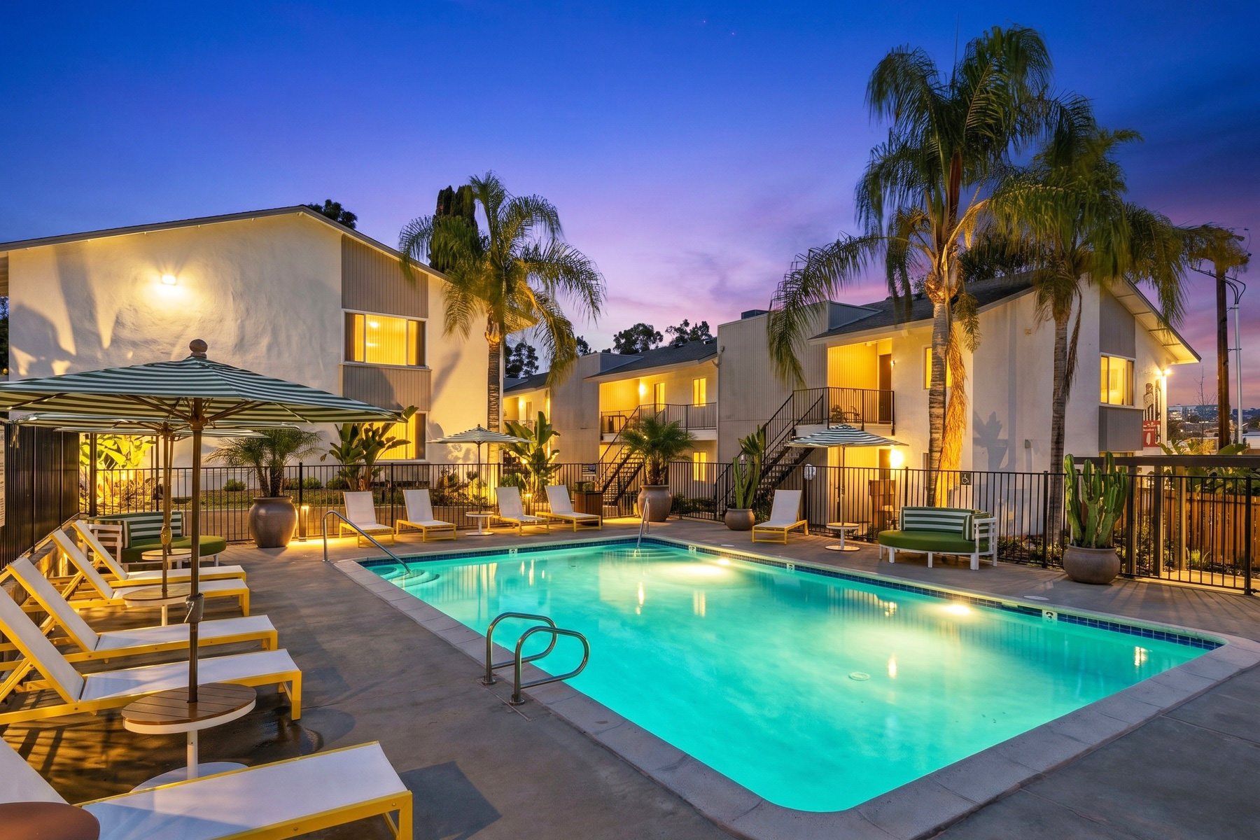 The Fletcher Apartments for Rent in La Mesa, CA - Community Pool