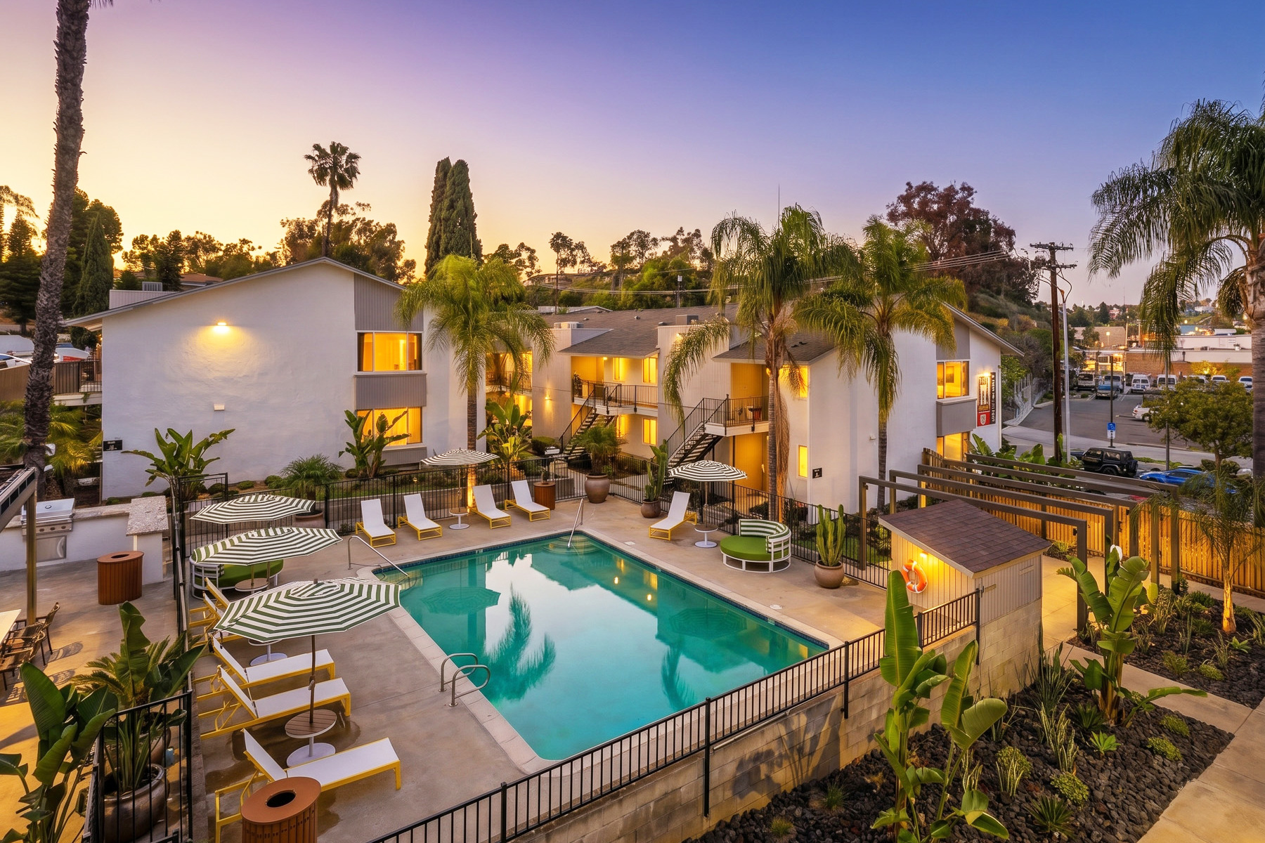 The Fletcher Apartments for Rent in La Mesa, CA - Community Pool