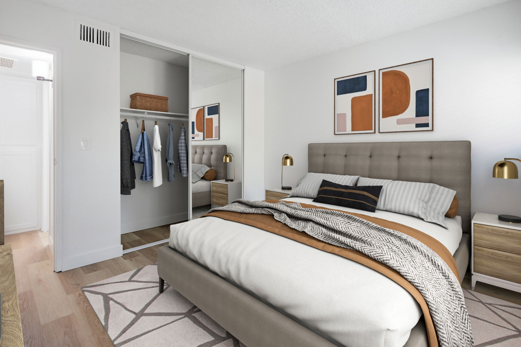 The Fletcher Apartments for Rent in La Mesa, CA - Bedroom