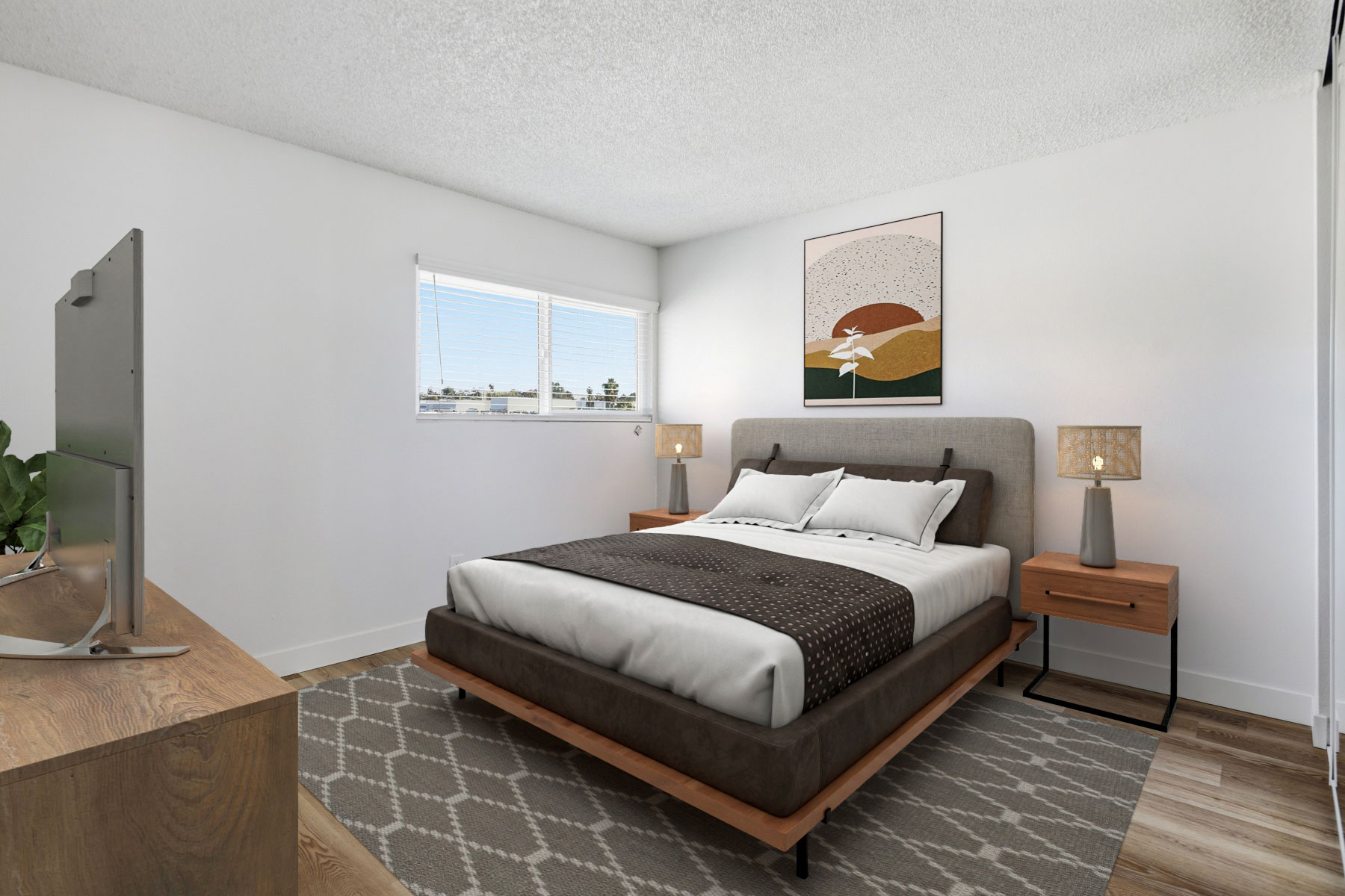 The Fletcher Apartments for Rent in La Mesa, CA - Bedroom