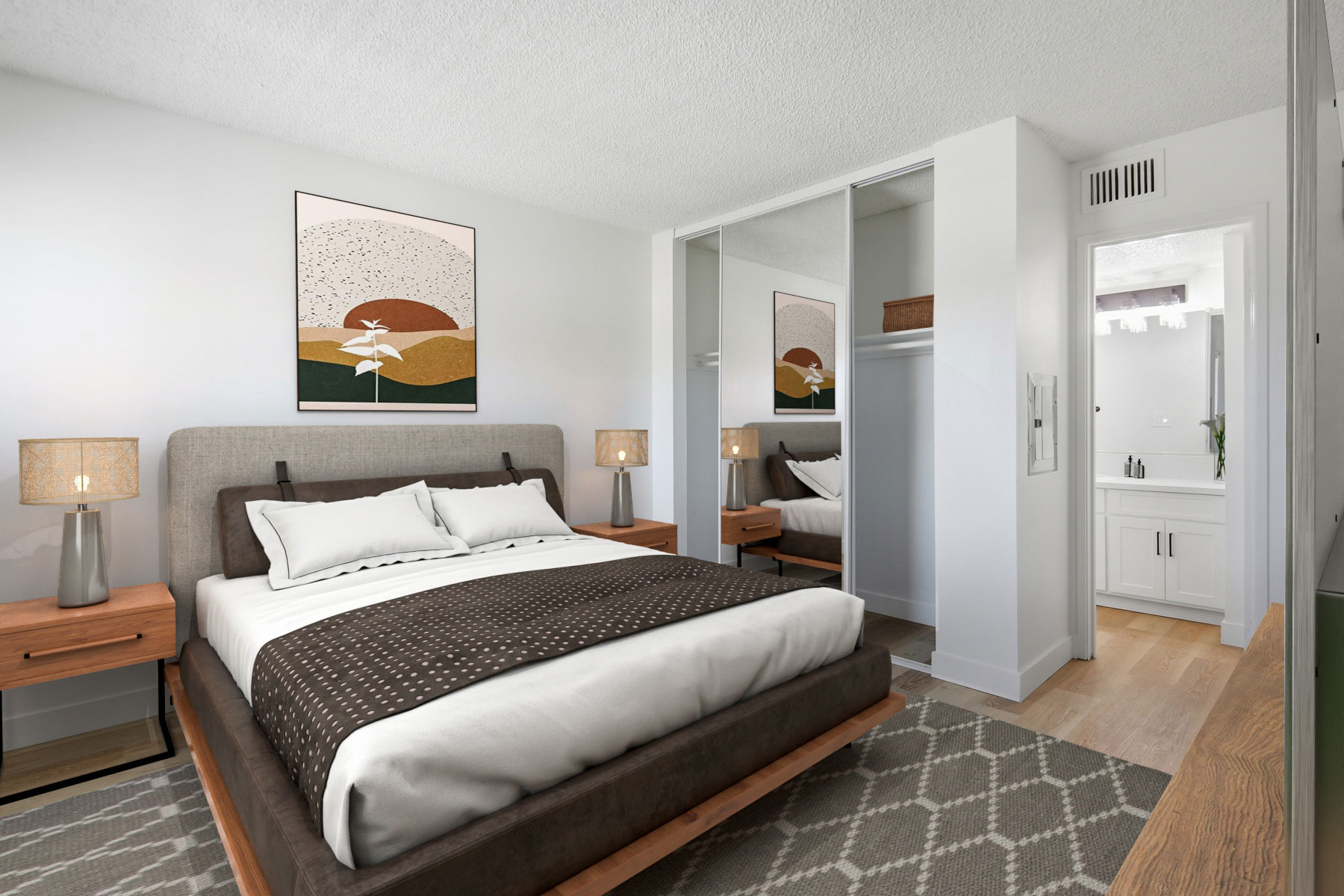 The Fletcher Apartments for Rent in La Mesa, CA - Bedroom